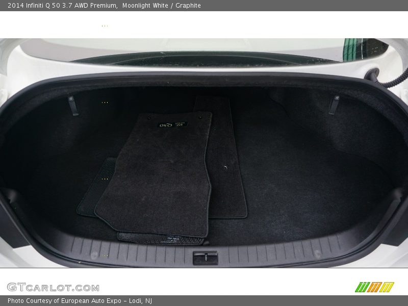 Moonlight White / Graphite 2014 Infiniti Q 50 3.7 AWD Premium