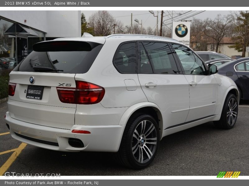 Alpine White / Black 2013 BMW X5 xDrive 50i