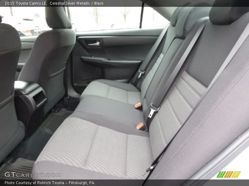 Celestial Silver Metallic / Black 2015 Toyota Camry LE