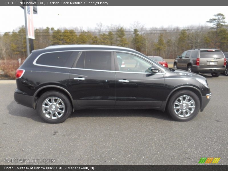 Carbon Black Metallic / Ebony/Ebony 2011 Buick Enclave CXL