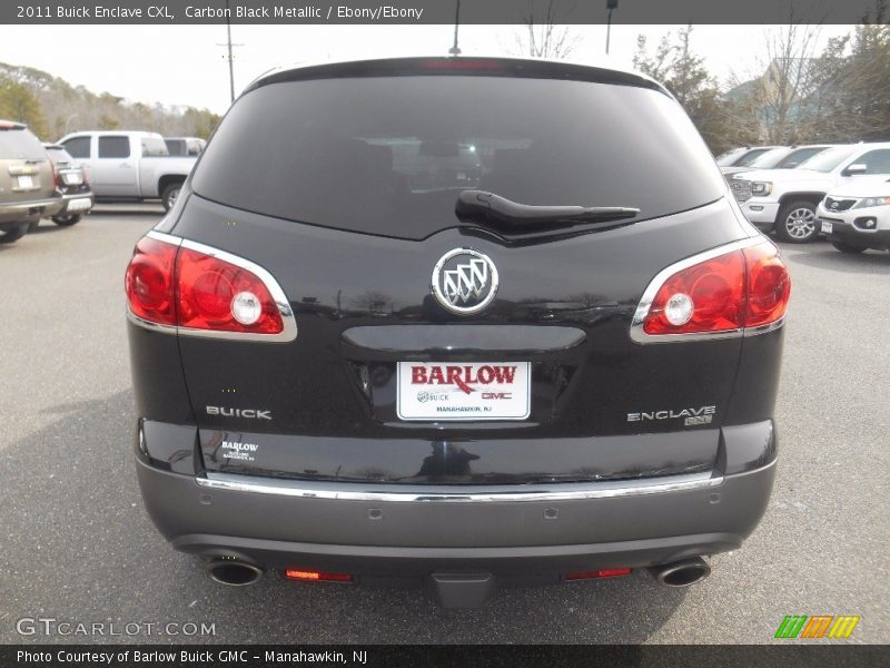 Carbon Black Metallic / Ebony/Ebony 2011 Buick Enclave CXL