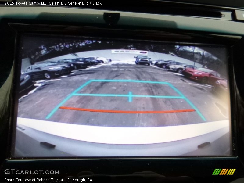 Celestial Silver Metallic / Black 2015 Toyota Camry LE