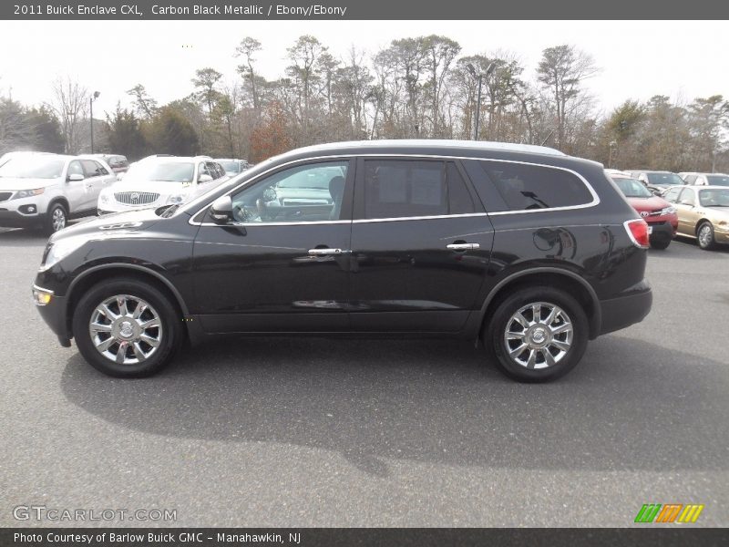 Carbon Black Metallic / Ebony/Ebony 2011 Buick Enclave CXL