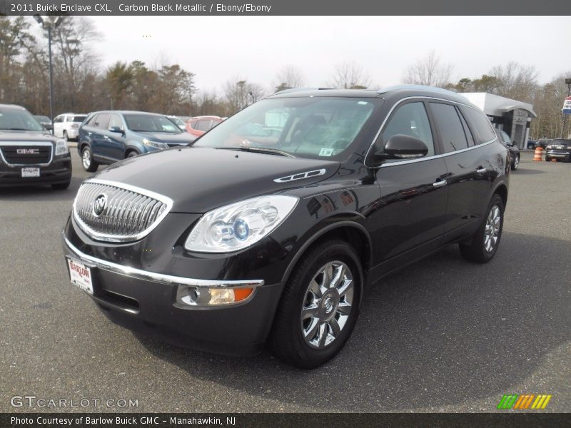 Carbon Black Metallic / Ebony/Ebony 2011 Buick Enclave CXL