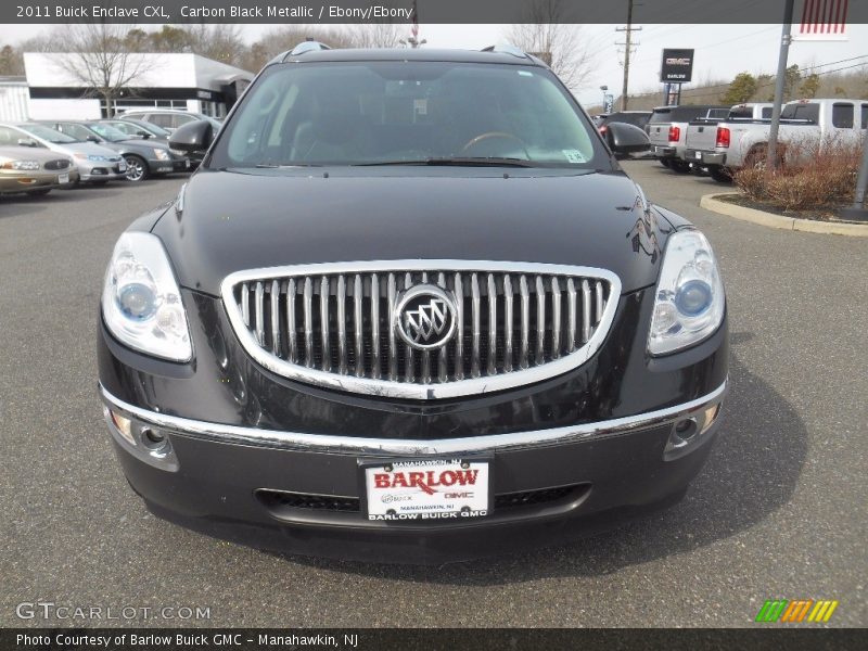 Carbon Black Metallic / Ebony/Ebony 2011 Buick Enclave CXL