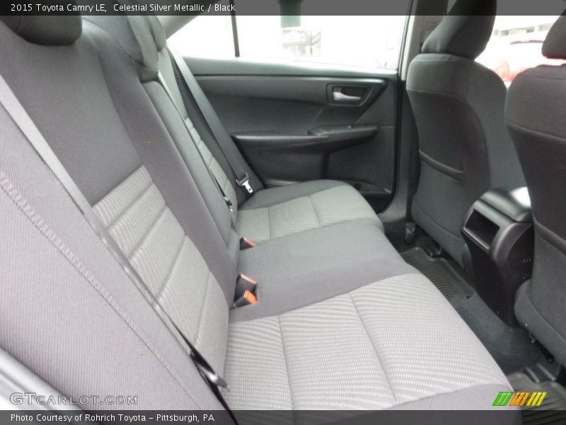 Celestial Silver Metallic / Black 2015 Toyota Camry LE