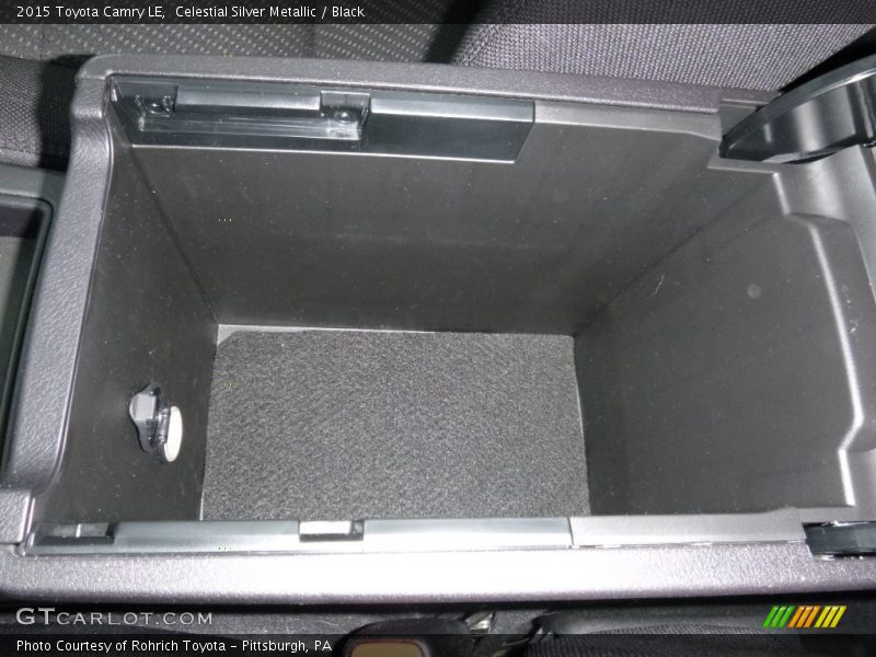 Celestial Silver Metallic / Black 2015 Toyota Camry LE