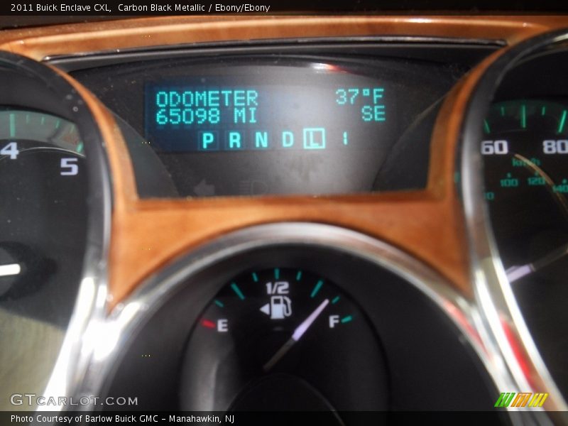 Carbon Black Metallic / Ebony/Ebony 2011 Buick Enclave CXL