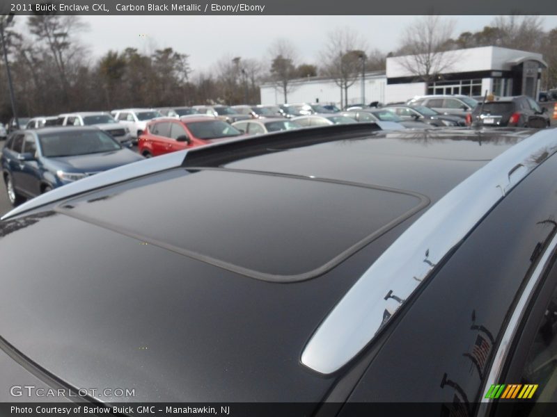 Carbon Black Metallic / Ebony/Ebony 2011 Buick Enclave CXL