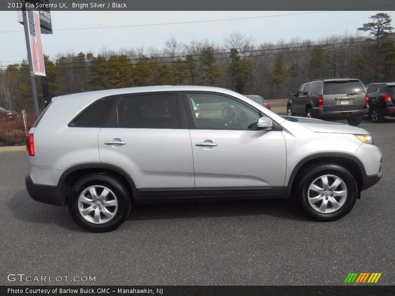 Bright Silver / Black 2013 Kia Sorento LX