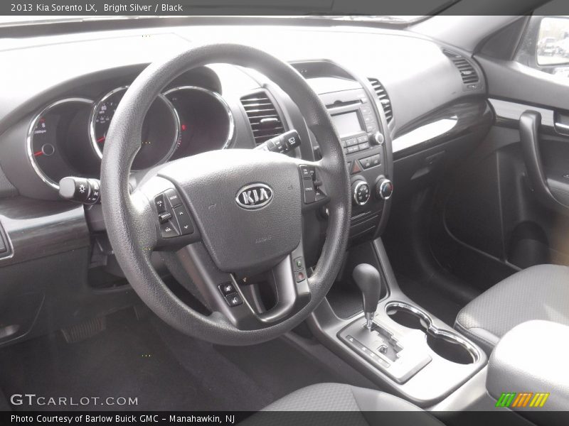 Bright Silver / Black 2013 Kia Sorento LX