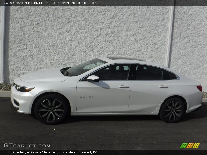 Iridescent Pearl Tricoat / Jet Black 2016 Chevrolet Malibu LT