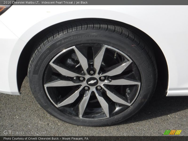 Iridescent Pearl Tricoat / Jet Black 2016 Chevrolet Malibu LT