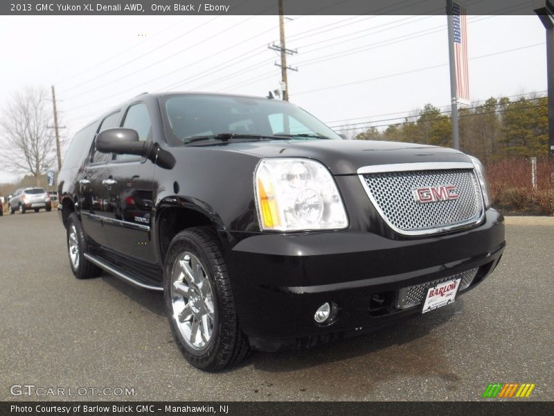Onyx Black / Ebony 2013 GMC Yukon XL Denali AWD
