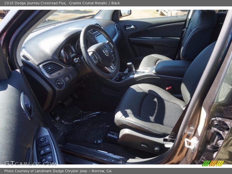 Granite Crystal Metallic / Black 2016 Dodge Journey Crossroad Plus