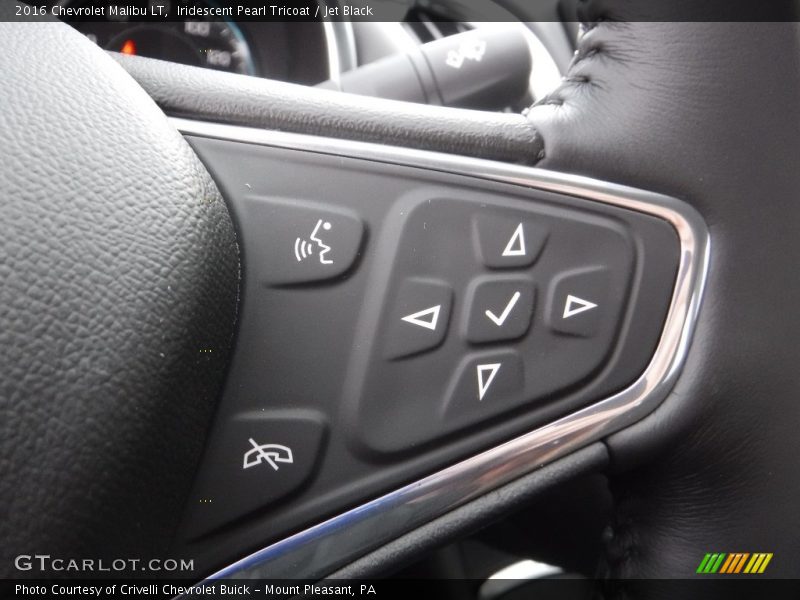 Iridescent Pearl Tricoat / Jet Black 2016 Chevrolet Malibu LT