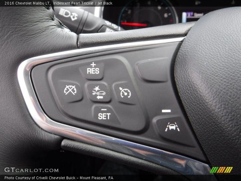 Iridescent Pearl Tricoat / Jet Black 2016 Chevrolet Malibu LT