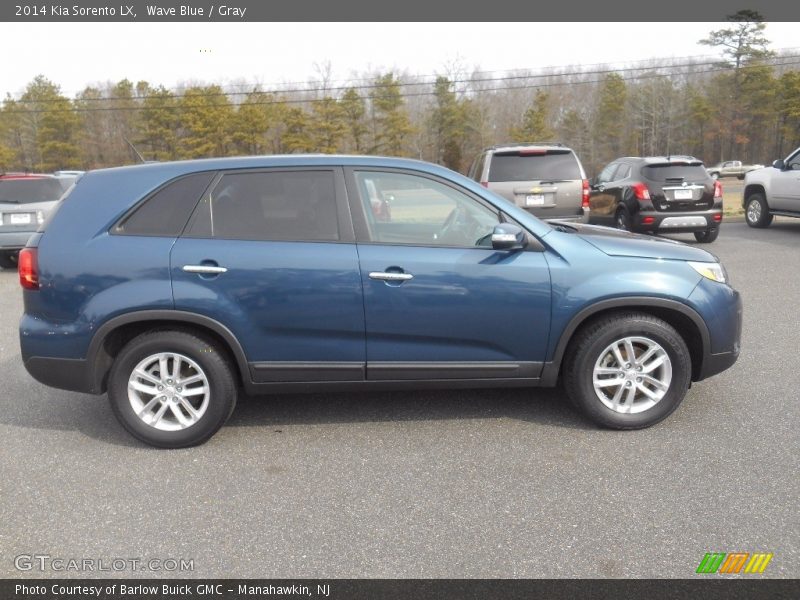Wave Blue / Gray 2014 Kia Sorento LX