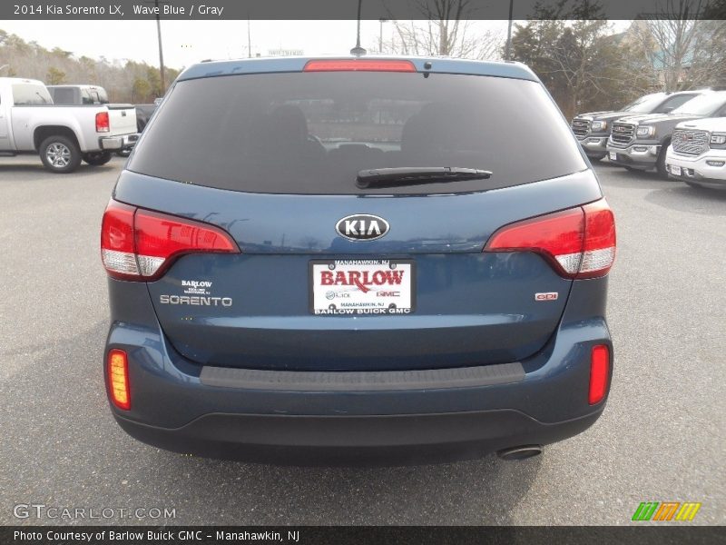 Wave Blue / Gray 2014 Kia Sorento LX