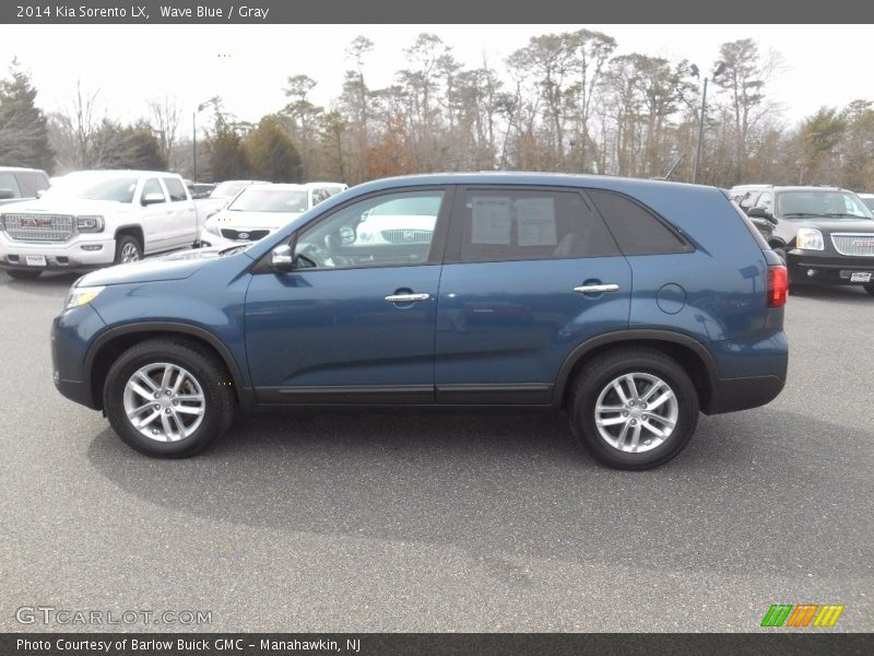 Wave Blue / Gray 2014 Kia Sorento LX