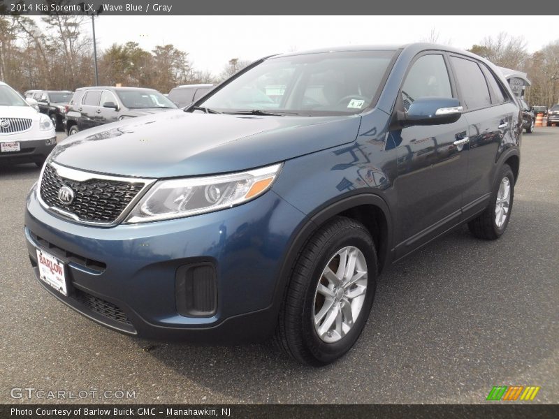 Wave Blue / Gray 2014 Kia Sorento LX