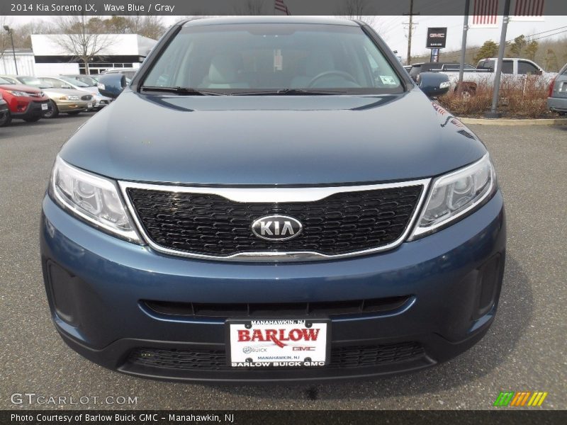 Wave Blue / Gray 2014 Kia Sorento LX