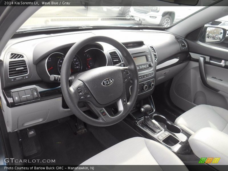 Wave Blue / Gray 2014 Kia Sorento LX