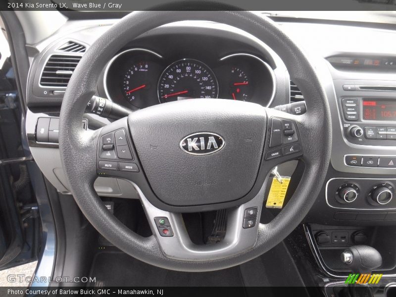 Wave Blue / Gray 2014 Kia Sorento LX