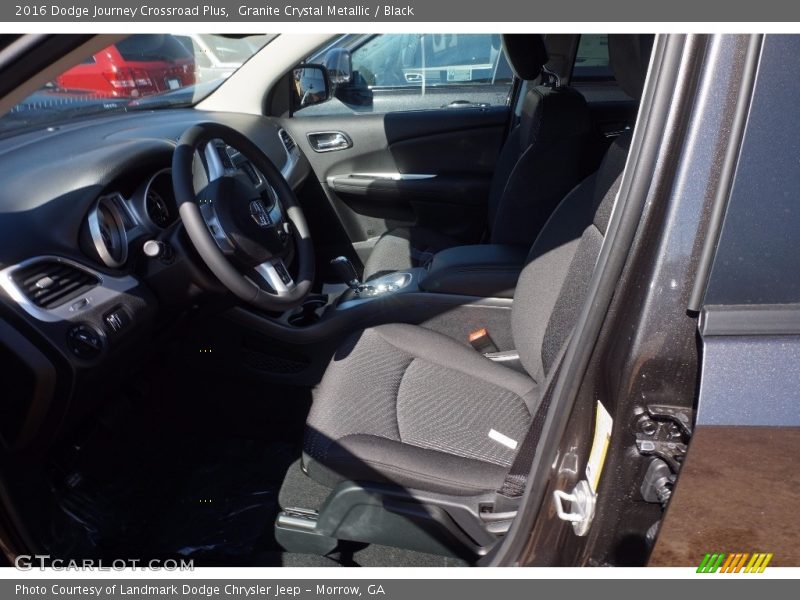 Granite Crystal Metallic / Black 2016 Dodge Journey Crossroad Plus
