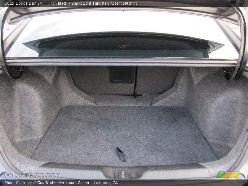Pitch Black / Black/Light Tungsten Accent Stitching 2015 Dodge Dart SXT