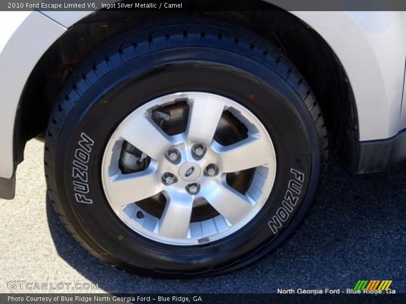 Ingot Silver Metallic / Camel 2010 Ford Escape Limited V6