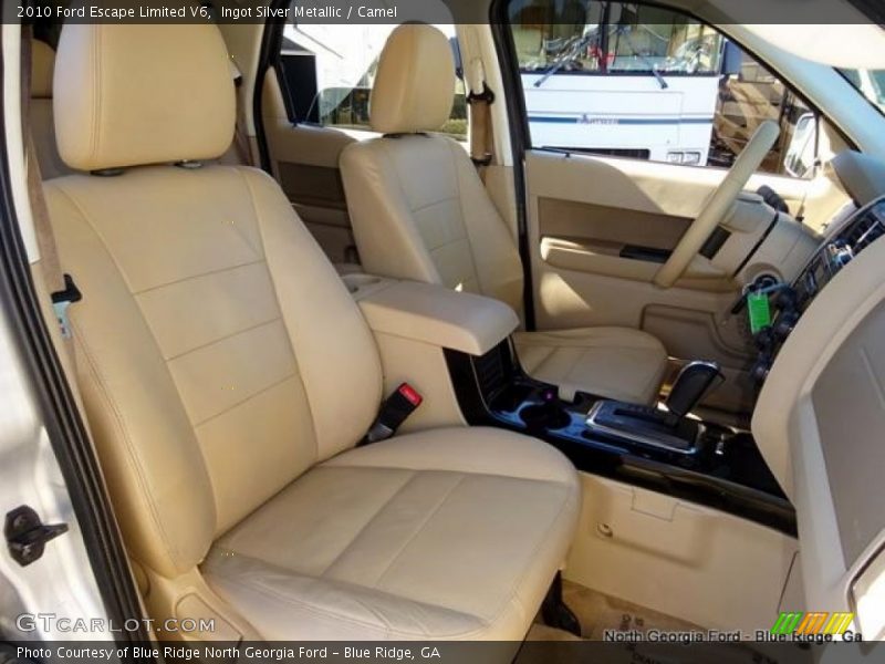 Ingot Silver Metallic / Camel 2010 Ford Escape Limited V6
