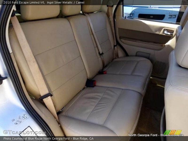 Ingot Silver Metallic / Camel 2010 Ford Escape Limited V6