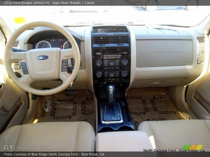 Ingot Silver Metallic / Camel 2010 Ford Escape Limited V6