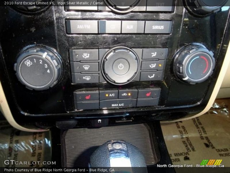 Ingot Silver Metallic / Camel 2010 Ford Escape Limited V6