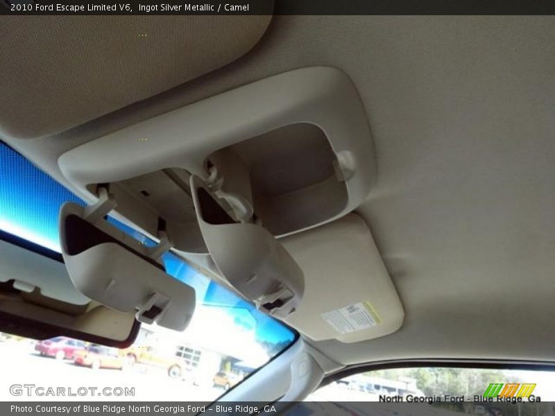 Ingot Silver Metallic / Camel 2010 Ford Escape Limited V6