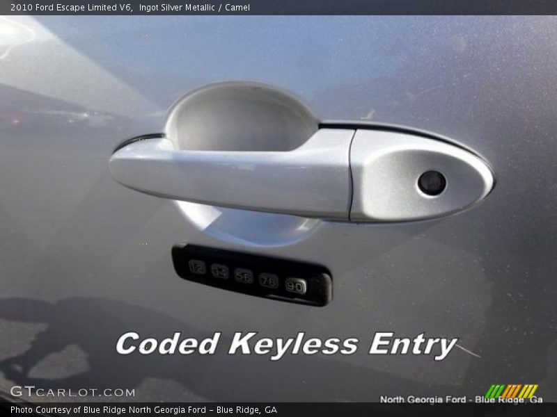 Ingot Silver Metallic / Camel 2010 Ford Escape Limited V6