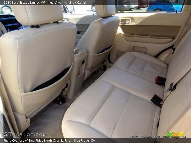 Ingot Silver Metallic / Camel 2010 Ford Escape Limited V6