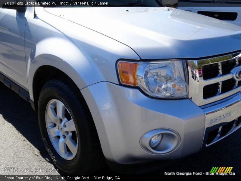 Ingot Silver Metallic / Camel 2010 Ford Escape Limited V6