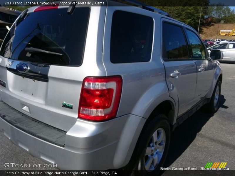 Ingot Silver Metallic / Camel 2010 Ford Escape Limited V6