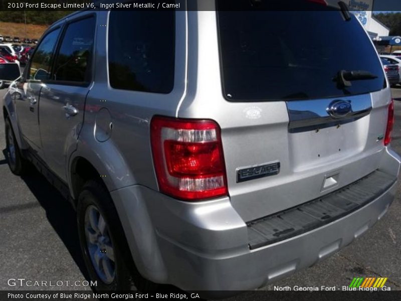 Ingot Silver Metallic / Camel 2010 Ford Escape Limited V6