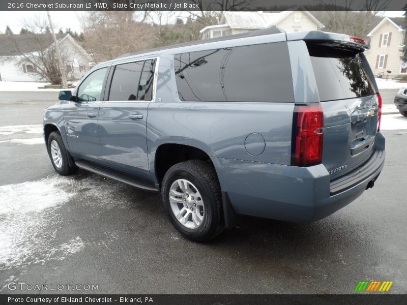 Slate Grey Metallic / Jet Black 2016 Chevrolet Suburban LS 4WD
