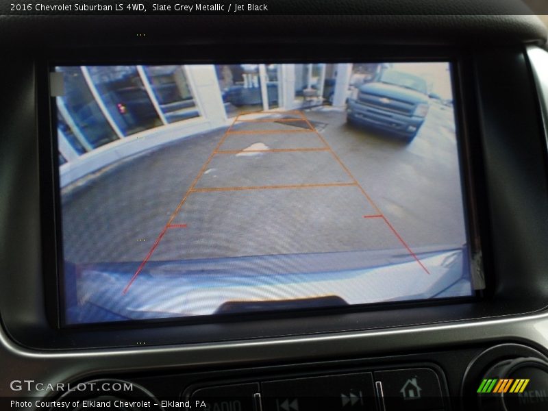 Slate Grey Metallic / Jet Black 2016 Chevrolet Suburban LS 4WD