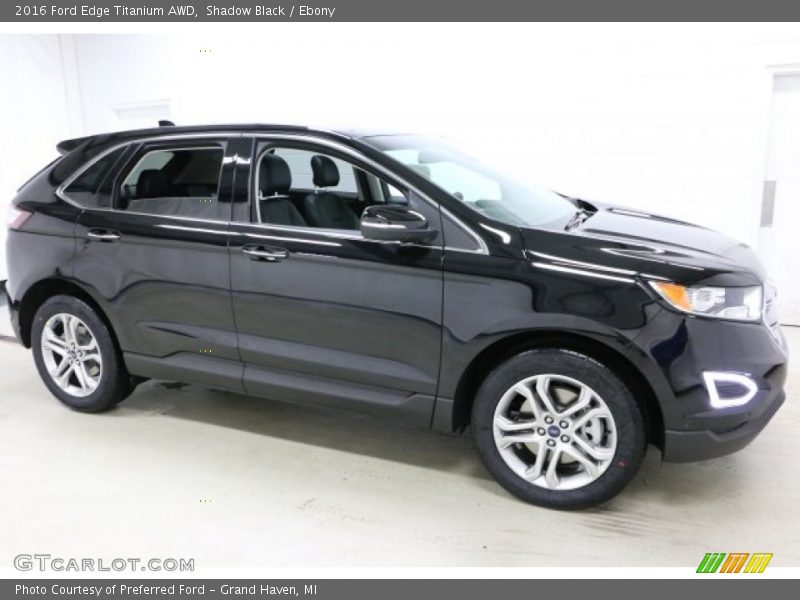 Shadow Black / Ebony 2016 Ford Edge Titanium AWD