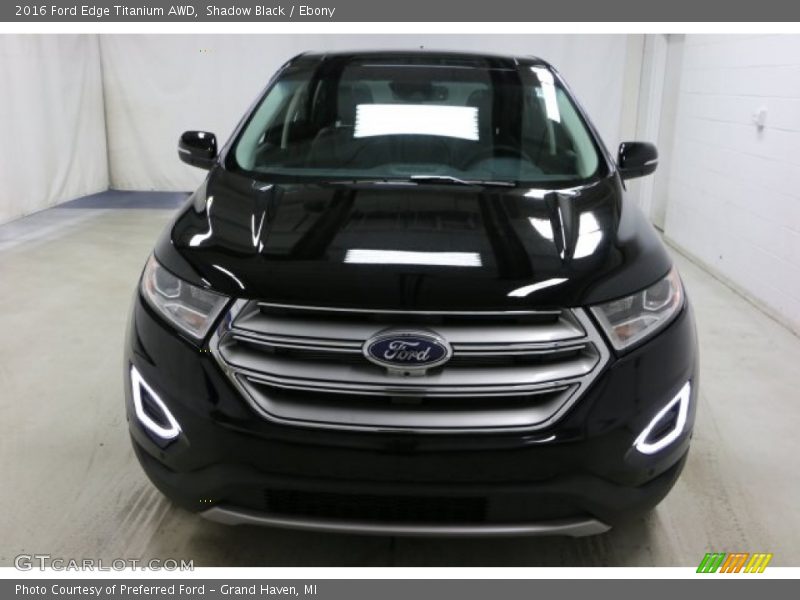 Shadow Black / Ebony 2016 Ford Edge Titanium AWD