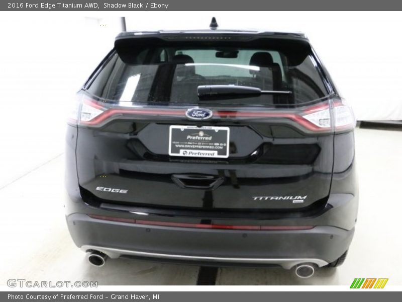 Shadow Black / Ebony 2016 Ford Edge Titanium AWD