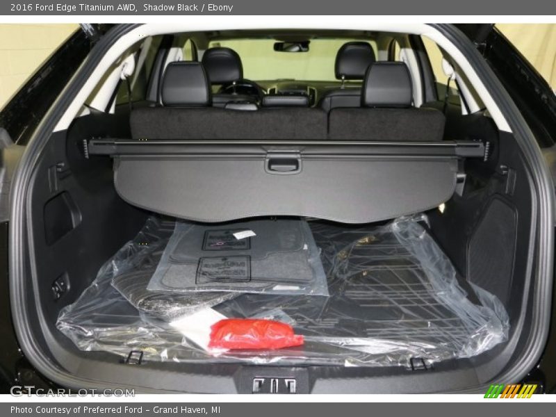 Shadow Black / Ebony 2016 Ford Edge Titanium AWD