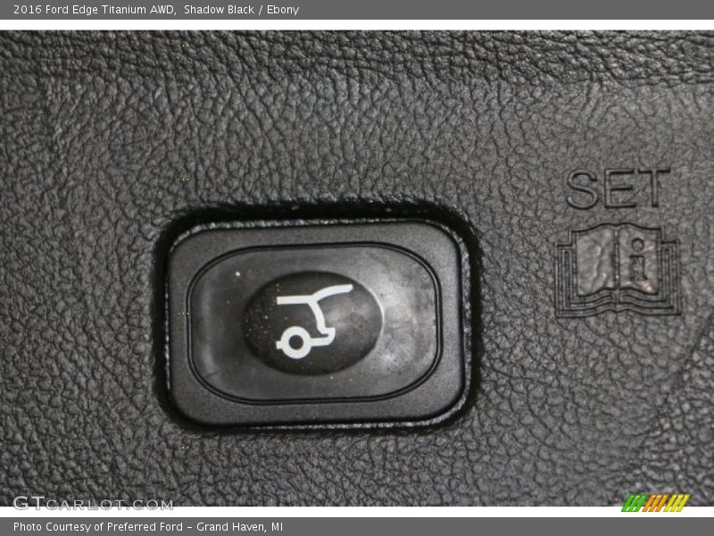 Shadow Black / Ebony 2016 Ford Edge Titanium AWD