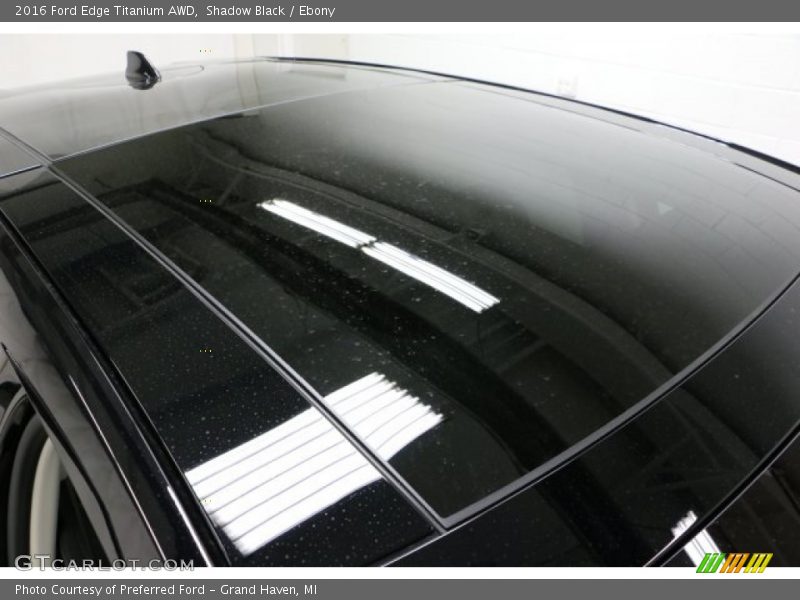 Shadow Black / Ebony 2016 Ford Edge Titanium AWD