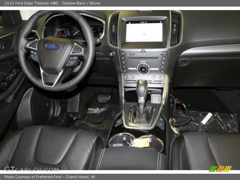 Shadow Black / Ebony 2016 Ford Edge Titanium AWD